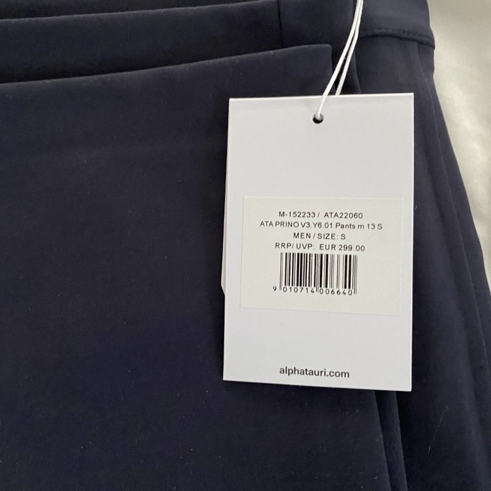 AlphaTauri PRINO V3.Y6.01 Waterproof Taurobran® Sweatpants Navy S
